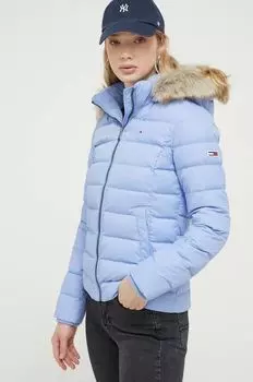 Пуховик Tommy Jeans, синий