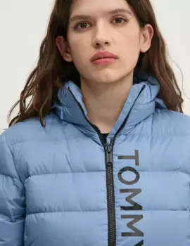 Пуховик Tommy Jeans, синий