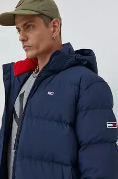 Пуховик Tommy Jeans, темно-синий