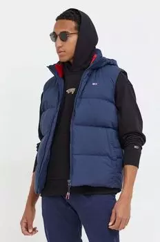 Пуховик Tommy Jeans, темно-синий