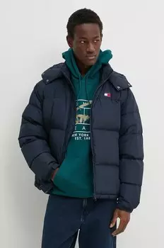 Пуховик Tommy Jeans, темно-синий
