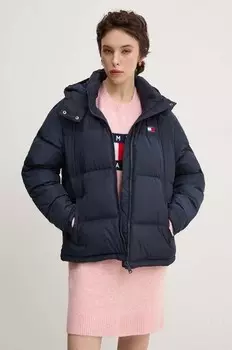 Пуховик Tommy Jeans, темно-синий