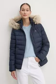 Пуховик Tommy Jeans, темно-синий