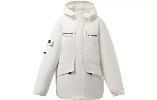 Пуховик Training Series для мужчин, белый Lining, белый