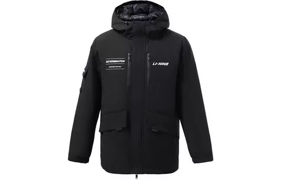Пуховик Training Series для мужчин, черный Lining, черный