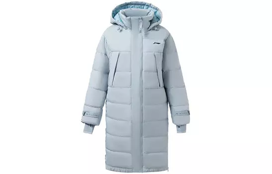 Пуховик Training Series женский, цвет Mist Blue Lining