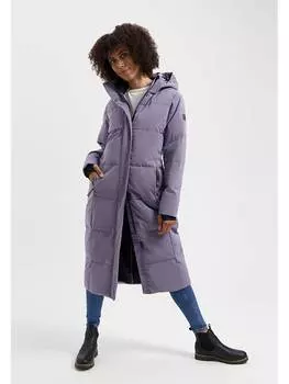 Пуховик TRAVELIN', фиолетовый