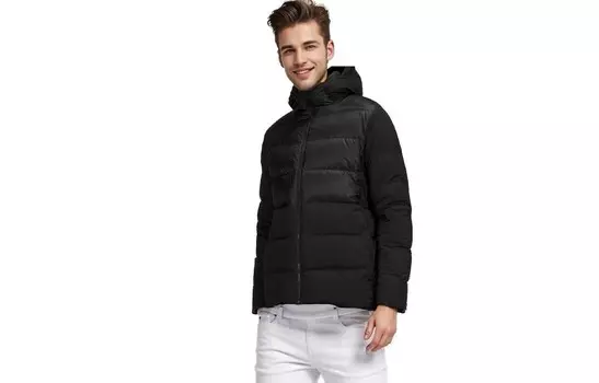 Пуховик Traverse для мужчин Lululemon, темно-синий