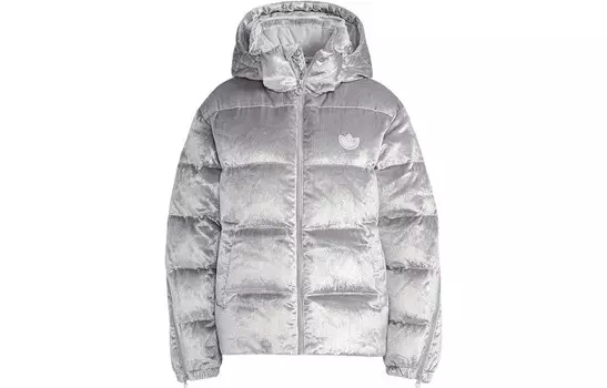 Пуховик Trefoil женский серебристый Adidas Originals