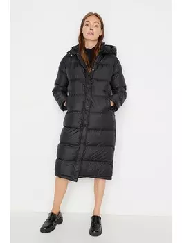 Пуховик trendyol Wintermantel, черный