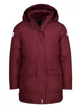 Пуховик Trollkids Alesund, красный