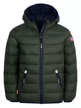 Пуховик Trollkids Dovrefjell, хаки