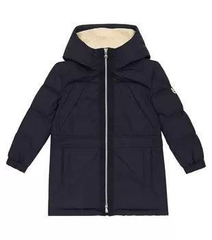 Пуховик truyere Moncler Enfant, синий
