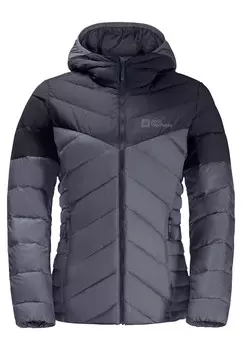 Пуховик TUNDRA Jack Wolfskin, серый