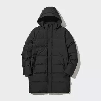 Пуховик Uniqlo мужской, черный