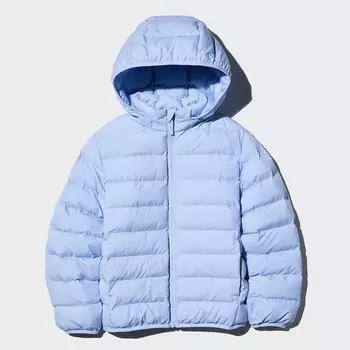 Пуховик Uniqlo Pufftech детский, 61 голубой
