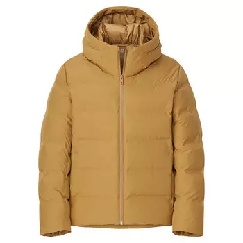 Пуховик Uniqlo Seamless Down 3D Cut, 46 желтый