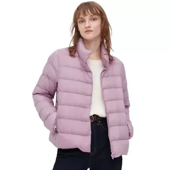 Пуховик Uniqlo Ultra Light, розовый