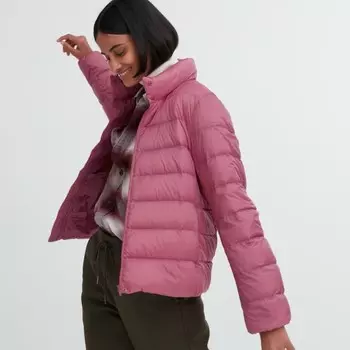 Пуховик Uniqlo Ultra Light, розовый