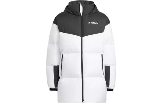 Пуховик унисекс adidas, Белый