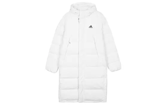 Пуховик унисекс adidas, Белый