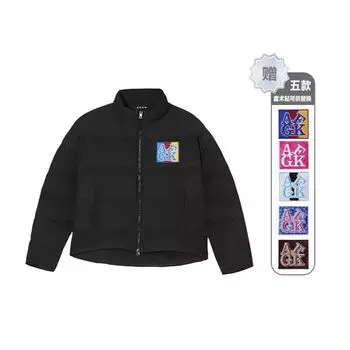 Пуховик унисекс Afgk, Белый