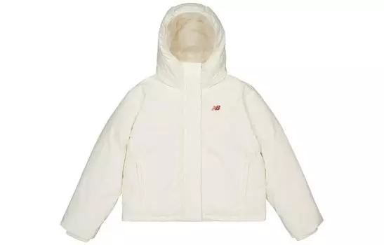 Пуховик унисекс экрю New Balance, Ecru