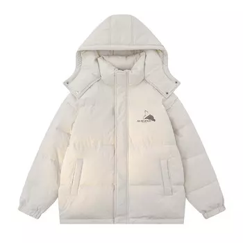 Пуховик унисекс Bear Union, зеленый