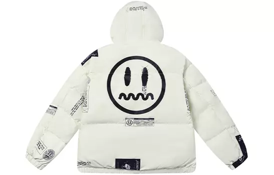 Пуховик унисекс BEASTER, От белого