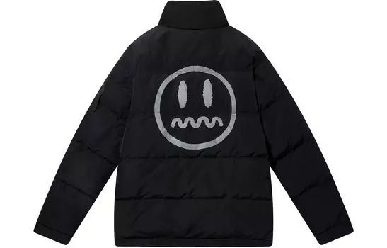 Пуховик унисекс BEASTER, серо-голубой