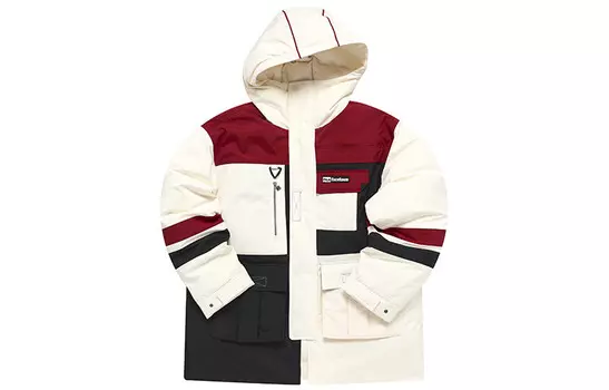 Пуховик унисекс белый Fila Fusion