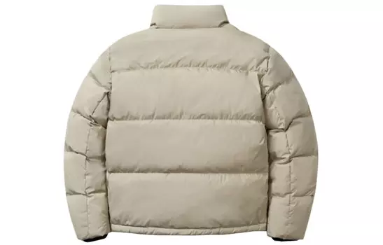 Пуховик унисекс бежевый Mlb