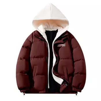 Пуховик унисекс BOBBY ABLEY, Бургундия