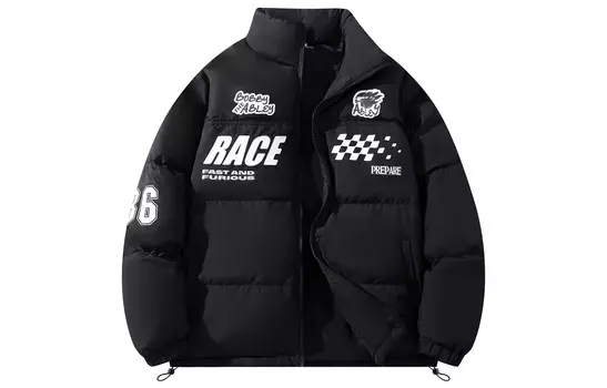 Пуховик унисекс BOBBY ABLEY, Черный (входит в толстовку)