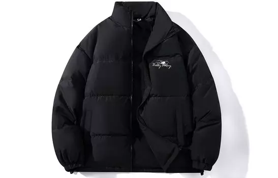 Пуховик унисекс BOBBY ABLEY, Темно-синий (в подарок фирменная сумка через плечо)