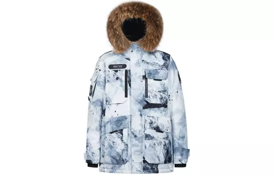 Пуховик унисекс BOSIDENG, Полярный ледник|9X90