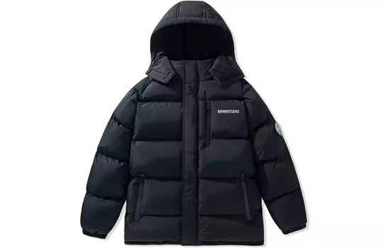 Пуховик унисекс Brnr, Белый