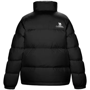 Пуховик унисекс CAMEL, Белый черный