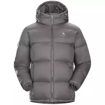 Пуховик унисекс Camel, темно-синий