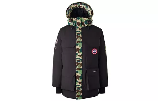 Пуховик унисекс Canada Goose, черный