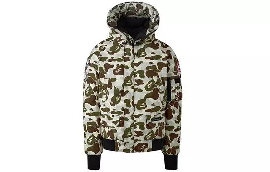 Пуховик унисекс Canada Goose, цвет snow mountain camouflage