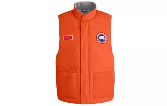Пуховик унисекс Canada Goose, оранжевый цвет