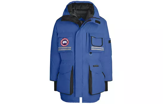 Пуховик унисекс Canada Goose, синий
