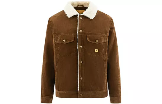 Пуховик унисекс CAT, зеленый