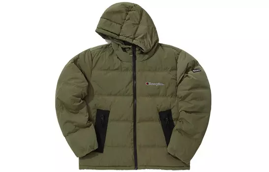 Пуховик унисекс Champion, желтый