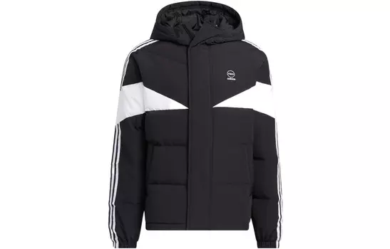 Пуховик унисекс черный Adidas Neo, черный