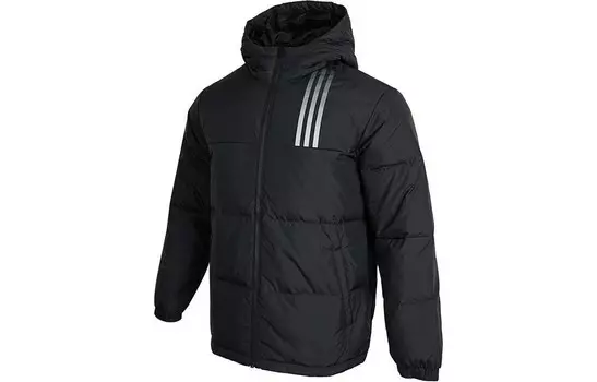Пуховик унисекс черный Adidas Neo, черный