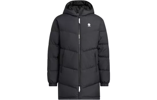Пуховик унисекс черный Adidas Neo, черный
