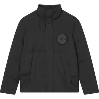 Пуховик унисекс, черный как смоль Fila, черный