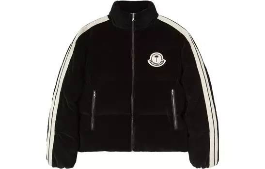 Пуховик унисекс черный Moncler